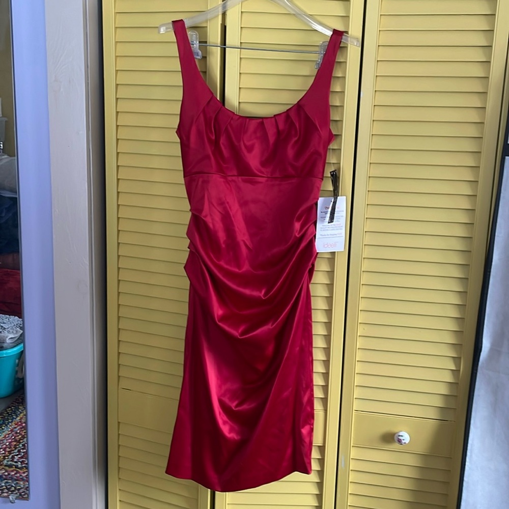 Brand new cherry cocktail dress